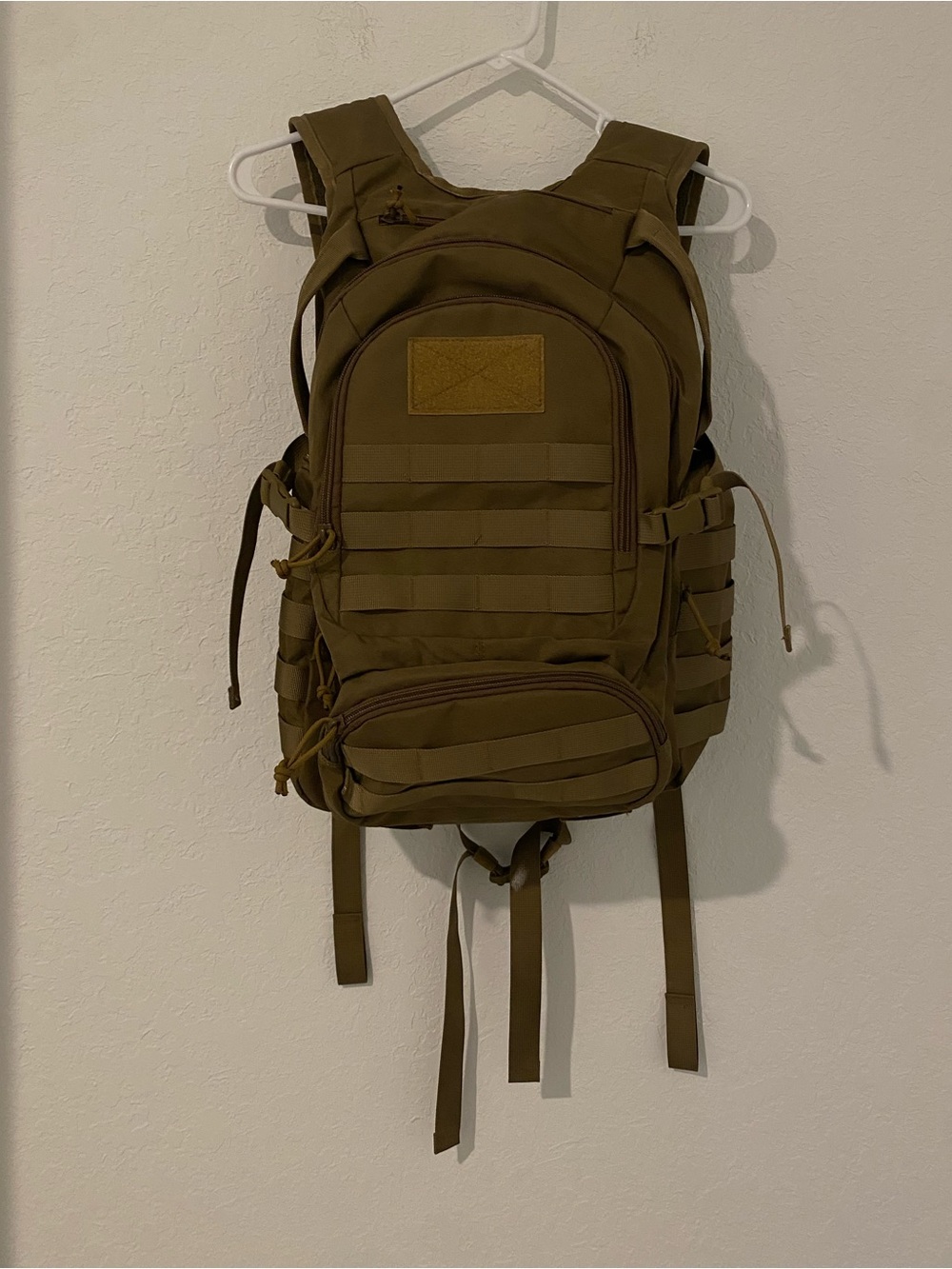 Tactical MOLLE Backpack for Men - Olive